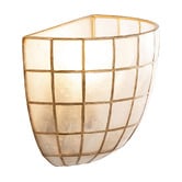 Temple &amp; Webster Ellidy Capiz Shell Wall Light
