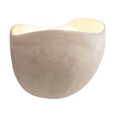 Temple &amp; Webster Jagger Organic Travertine-look Wall Light