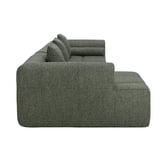 Temple &amp; Webster Bowie 4 Seater Boucle Sofa with Chaise