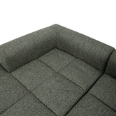 Temple &amp; Webster Bowie 4 Seater Boucle Sofa with Chaise