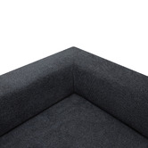 Temple &amp; Webster Jemima 3 Seater Queen Boucle Sofa Bed