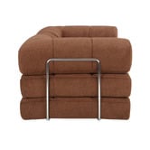 Temple &amp; Webster Nyx 3 Seater Queen Boucle Sofa Bed