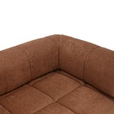 Temple &amp; Webster Nyx 3 Seater Queen Boucle Sofa Bed