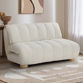 Temple &amp; Webster Bliss 2 Seater Double Upholstered Sofa Bed