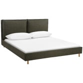 Temple &amp; Webster Morgan Upholstered Bed