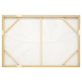 Temple &amp; Webster Cocoa Drift Framed Canvas Wall Art