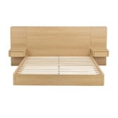 Temple &amp; Webster Rupert Queen Bed with Built-in Bedside Tables