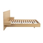 Temple &amp; Webster Rupert Queen Bed with Built-in Bedside Tables