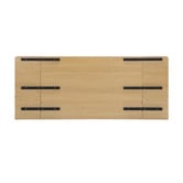 Temple &amp; Webster Rupert Queen Bed with Built-in Bedside Tables