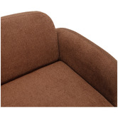 Temple &amp; Webster Georgia 1.5 Seater Single Boucle Sofa Bed