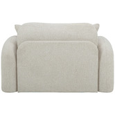 Temple &amp; Webster Georgia 1.5 Seater Single Boucle Sofa Bed
