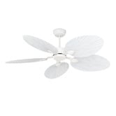 Temple &amp; Webster Byron 127cm White DC Ceiling Fan with Remote Control