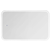 Temple &amp; Webster Florence Walnut 1200mm Vanity Package with Concrete Basin &amp; LED Mirror