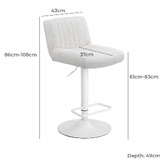Temple &amp; Webster Enmore Adjustable Bar Stools