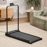 Temple &amp; Webster Jemima Electric Walking Pad with Removable Handrail