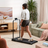 Temple &amp; Webster Jemima Electric Walking Pad with Removable Handrail