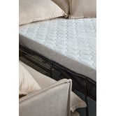 Temple &amp; Webster Softy Premium 5 Seater Queen Slipcover Corner Sofa Bed