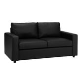 Temple &amp; Webster Jack 2 Seater Faux Leather Sofa