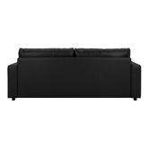 Temple &amp; Webster Jack 3 Seater Faux Leather Sofa