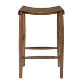 Temple &amp; Webster 65cm Kobe Ash Wood Barstool