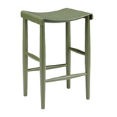 Temple &amp; Webster 65cm Kobe Ash Wood Barstool