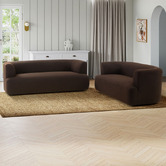 Temple &amp; Webster Gala 2 Seater Boucle Sofa