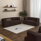 Temple &amp; Webster Gala 2 Seater Boucle Sofa