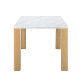 Temple &amp; Webster Ronan Marble Dining Table