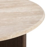 Temple &amp; Webster Annalisa Travertine Stone Coffee Table