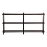 Temple &amp; Webster Banjo 3 Tier Long Bookshelf