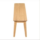 Temple &amp; Webster Larsen Rubberwood Dining Bench