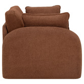 Temple &amp; Webster Georgia 3 Seater Queen Boucle Sofa Bed