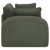Temple &amp; Webster Georgia 3 Seater Queen Boucle Sofa Bed