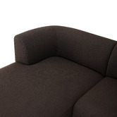 Temple &amp; Webster Gala Boucle 4 Seater Sofa with Chaise