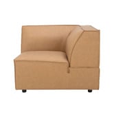 Temple &amp; Webster Russo Upholstered Corner Lounge Chair