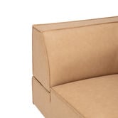 Temple &amp; Webster Russo Upholstered Corner Lounge Chair