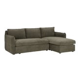 Temple &amp; Webster Thea 3 Seater Sofa with Reversible Chaise