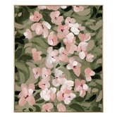 Temple &amp; Webster Pink Petals Framed Canvas Wall Art