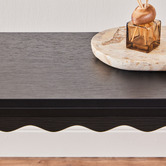 Temple &amp; Webster Bonnie Wavy Console Table