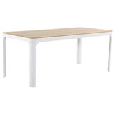 Temple &amp; Webster 6 Seater Sandie Outdoor Dining Table &amp; Venice Chair Set