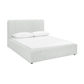 Temple &amp; Webster Natural Cora Boucle Bed