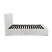 Temple &amp; Webster Natural Cora Boucle Bed