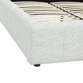 Temple &amp; Webster Natural Cora Boucle Bed