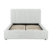 Temple &amp; Webster Natural Cora Boucle Bed