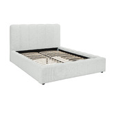 Temple &amp; Webster Natural Cora Boucle Bed