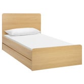 Temple &amp; Webster Meeka Bed Frame with Underbed Drawers