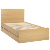 Temple &amp; Webster Meeka Bed Frame with Underbed Drawers