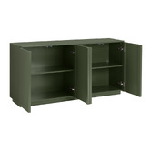 Temple &amp; Webster Olive Brianna 4 Door Sideboard
