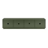 Temple &amp; Webster Olive Brianna 4 Door TV Unit