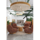 Temple &amp; Webster Miles Textured Resin Pendant Light